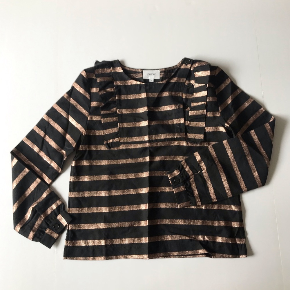 Polder Ruffle top / US8 - EU38